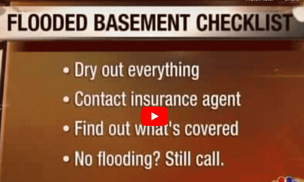 Flooded Basement What to do?
