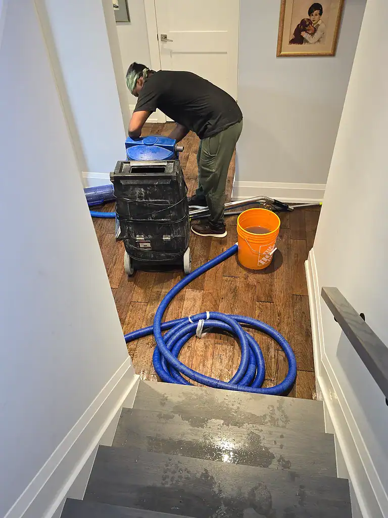 Flood Cleanup Expert at work